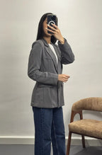 Blazer cintré |Gris