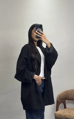 Blazer oversize |Noir