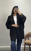 Blazer oversize |Noir