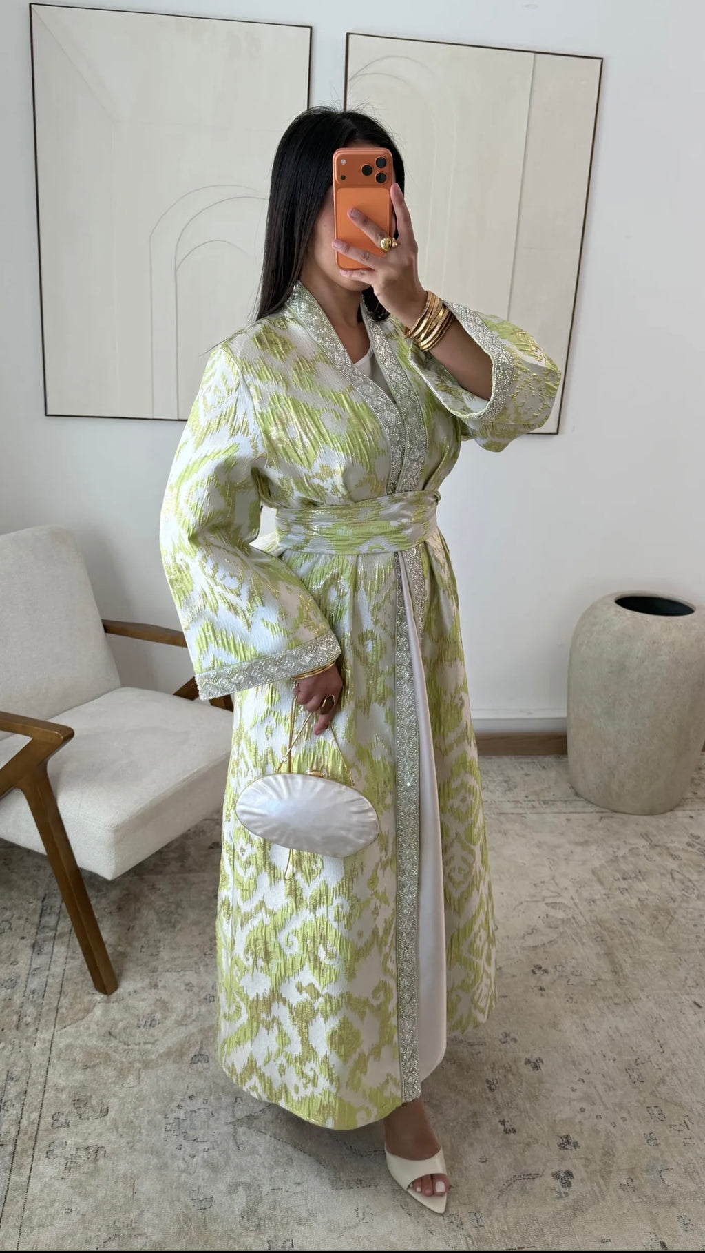 Ensemble “Royal Chic” I Kimono brocart 👑