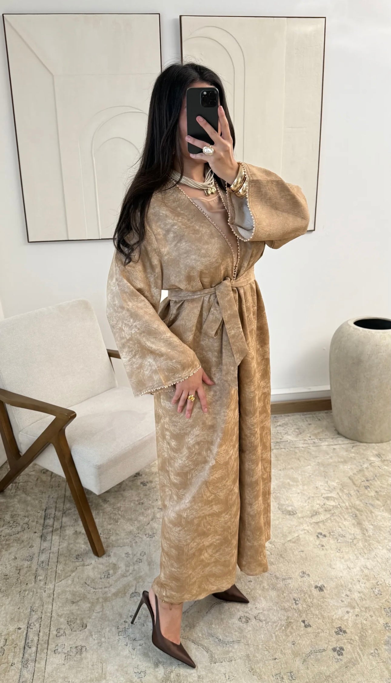 Ensemble “Luxe Céleste” I Taupe 🌟