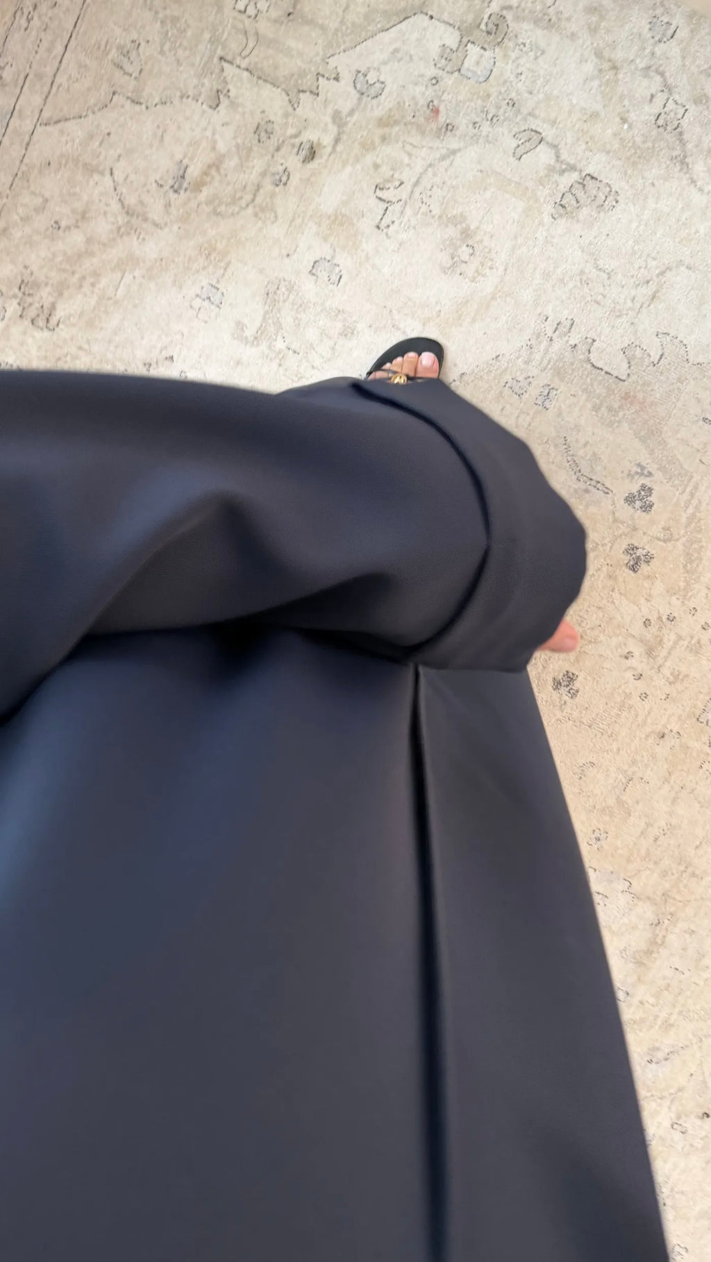 Abaya “Étoile du Soir” 🌟- Bleu