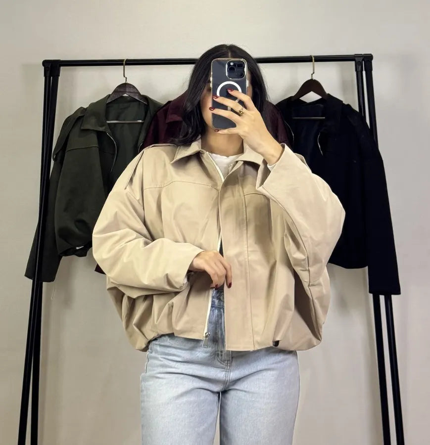 Bomber |Beige