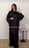 Kimono 2 piece-MATIJAS- Noir