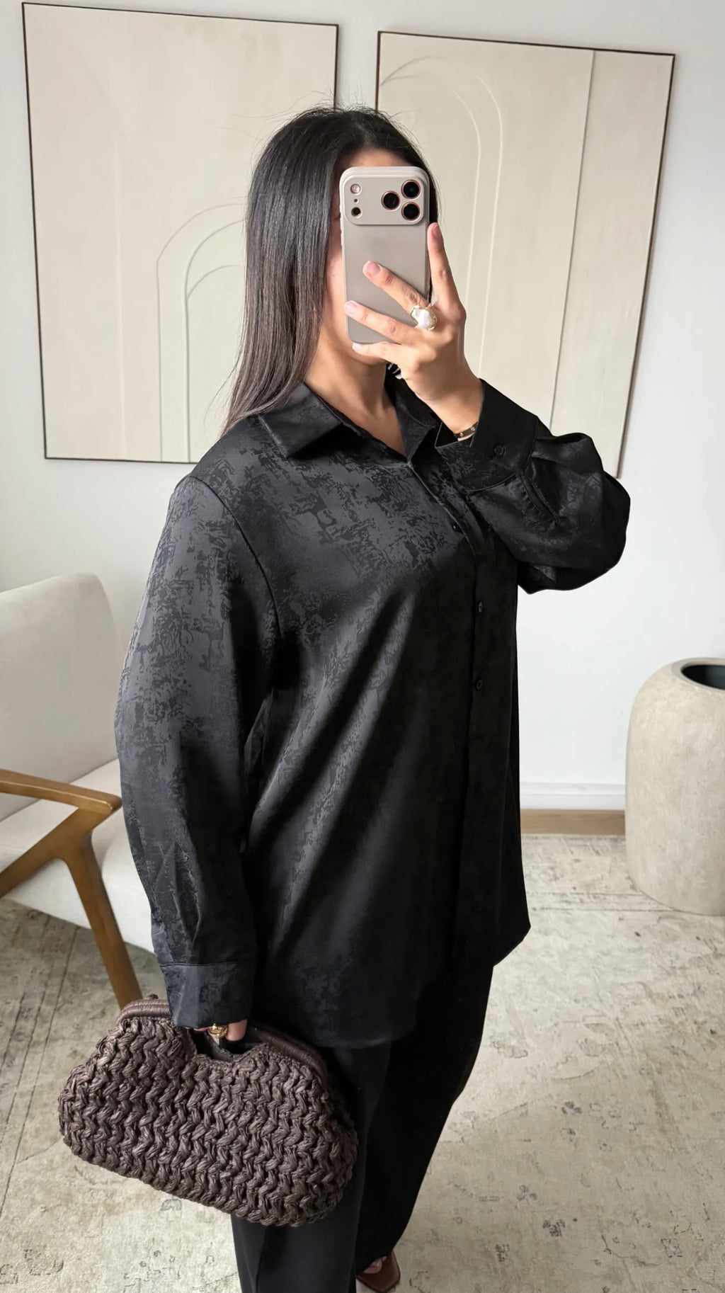 Chemise Satin Signature❤️