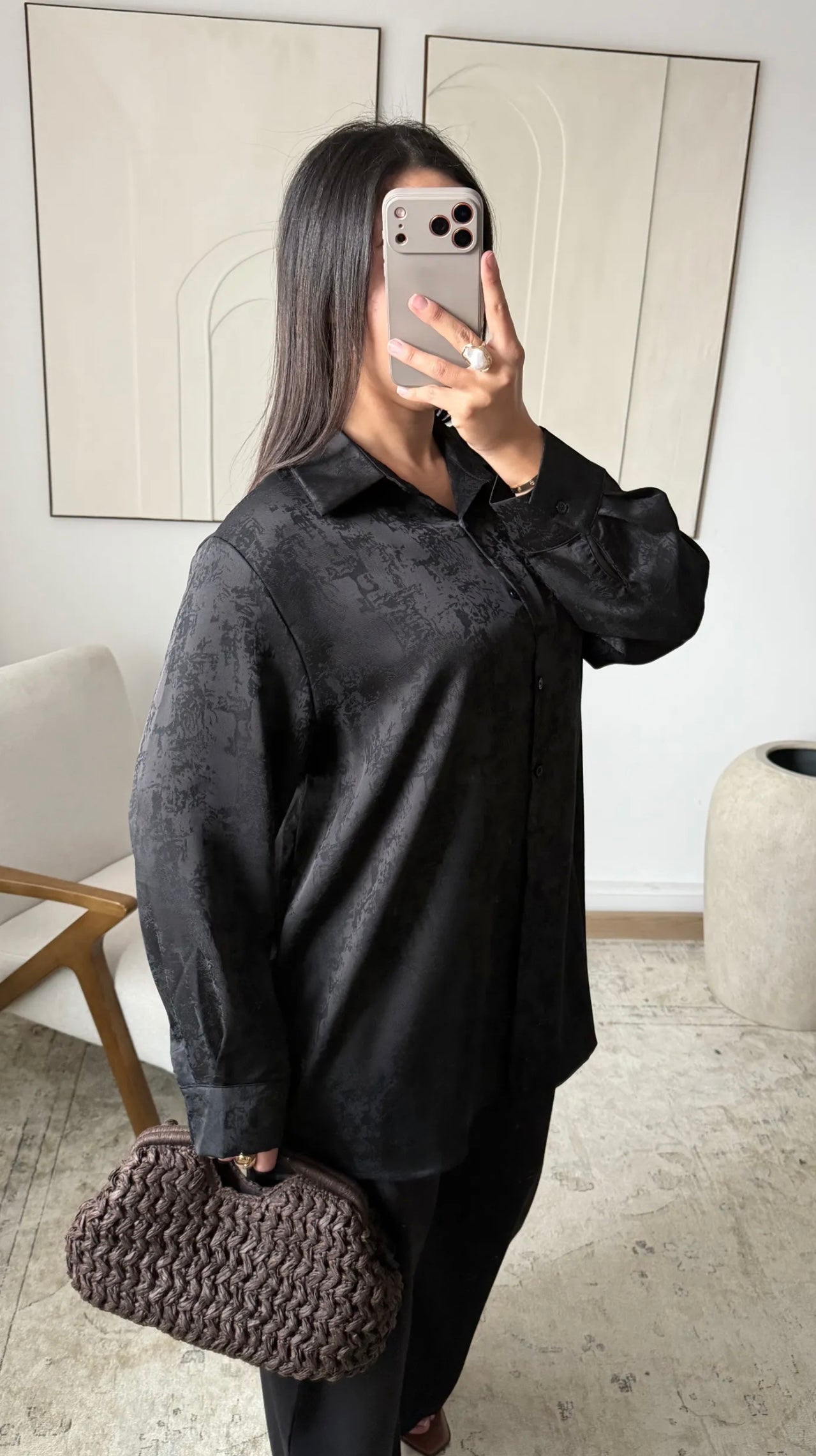 Chemise Satin Signature❤️