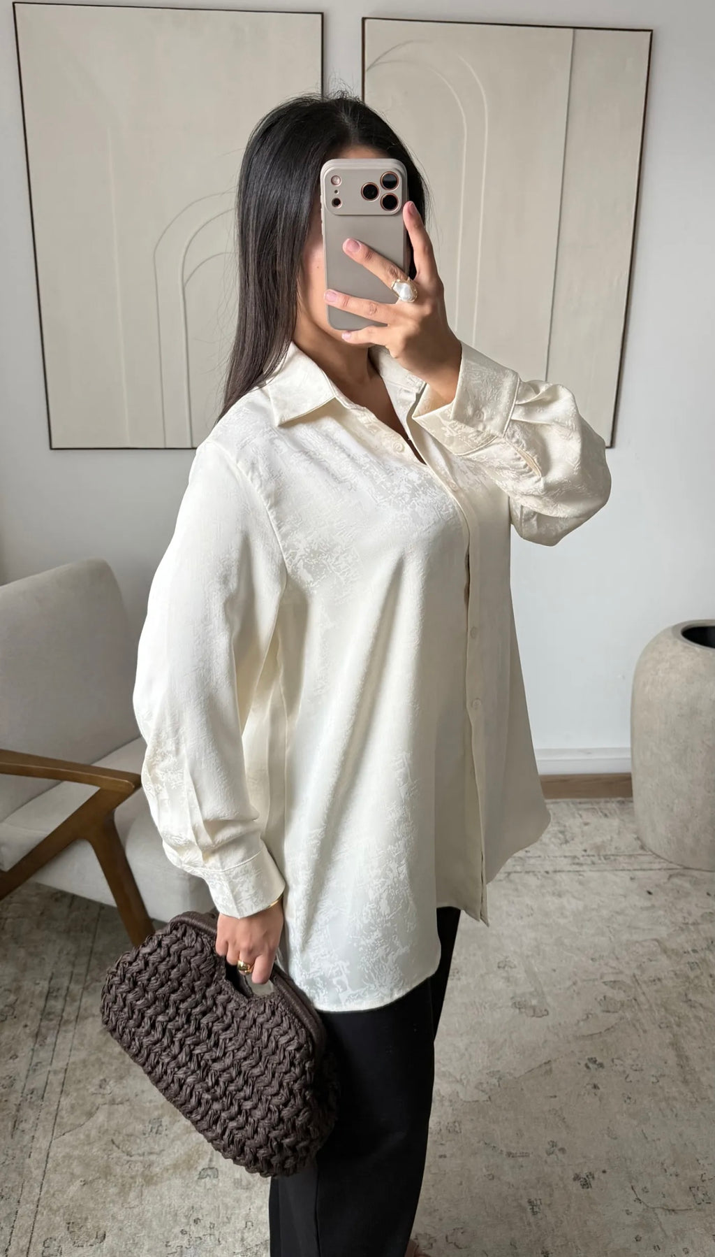 Chemise Satin Signature❤️