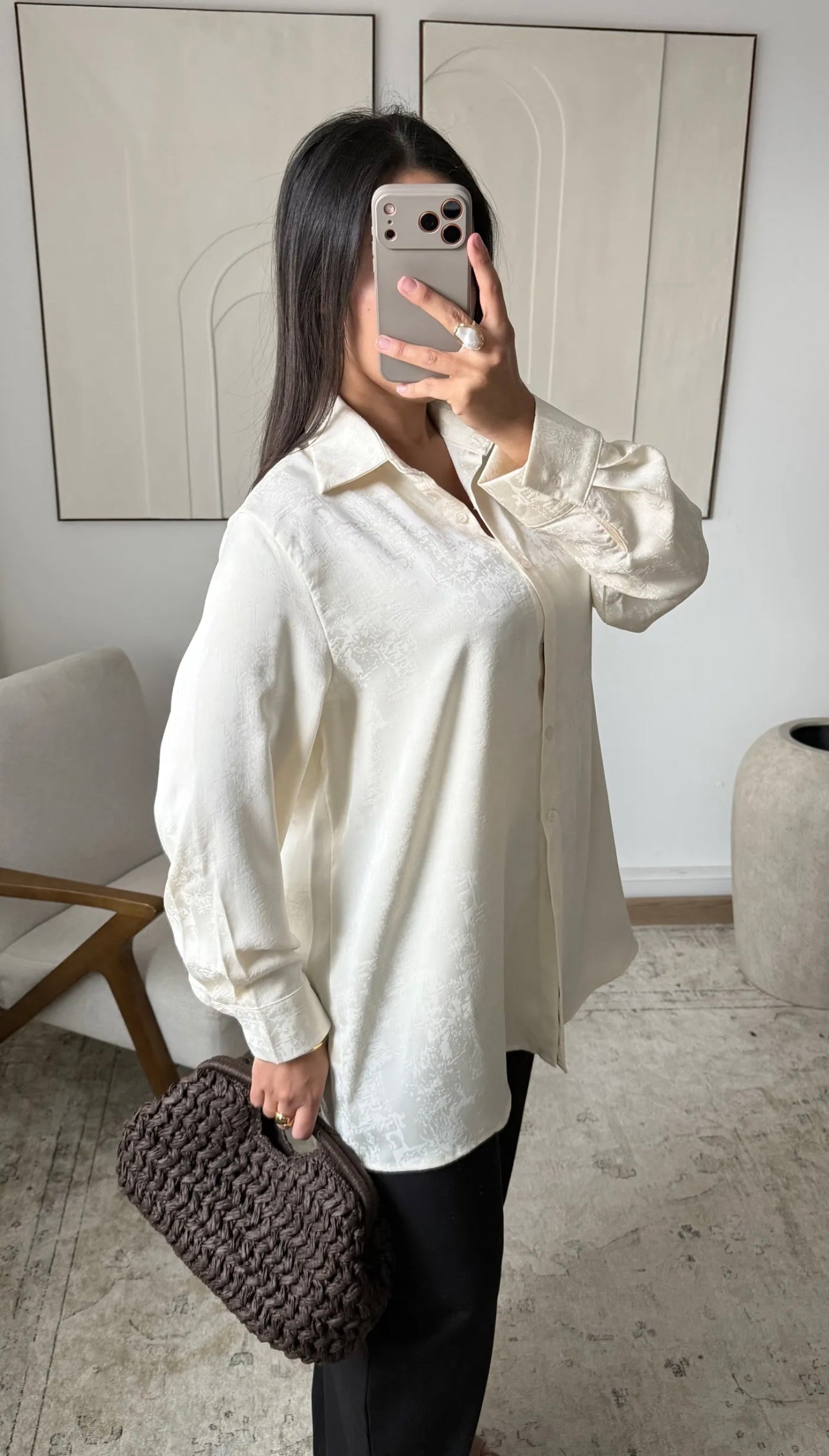 Chemise Satin Signature❤️