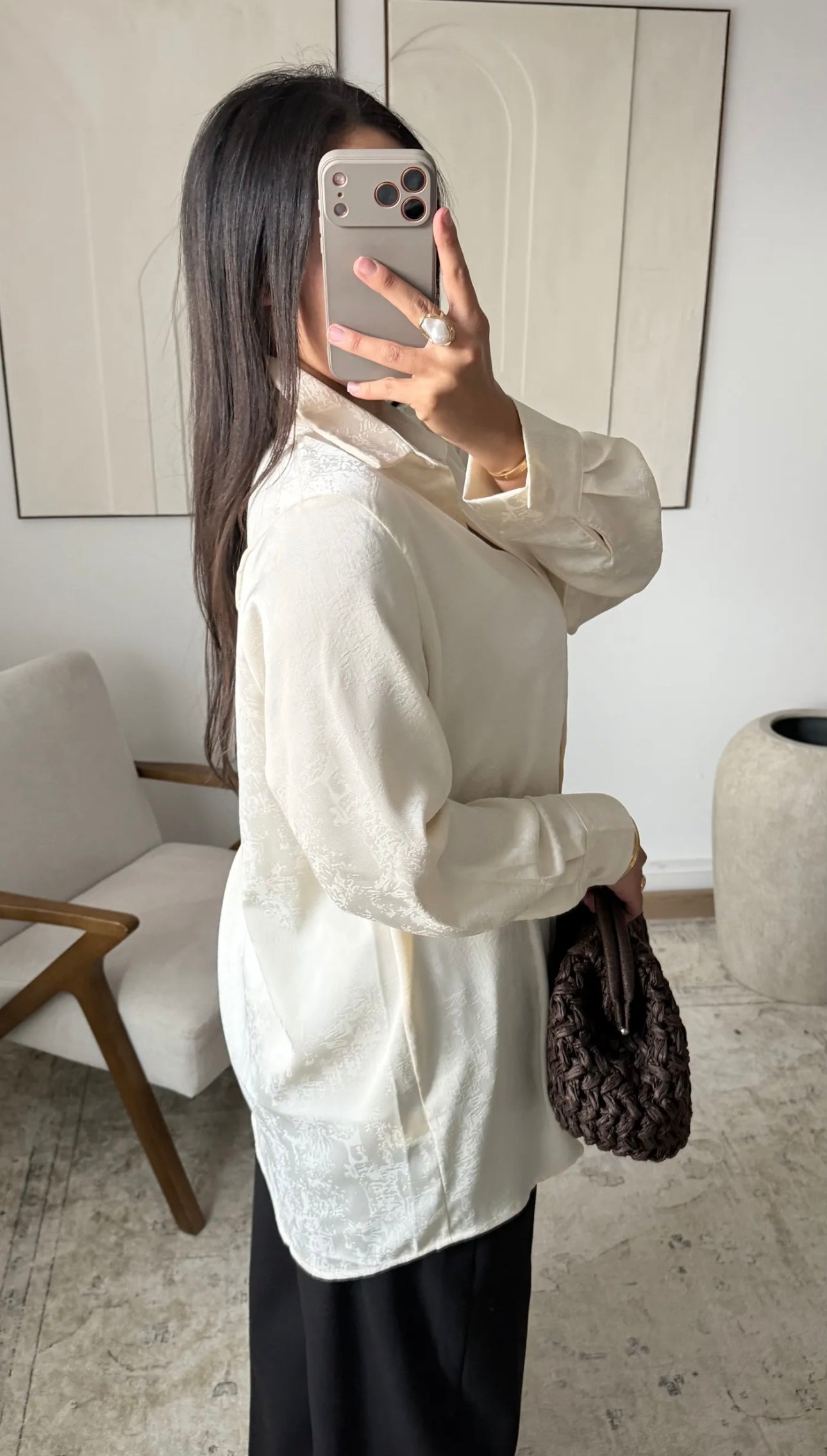 Chemise Satin Signature❤️