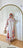 Robe fleurie blanche