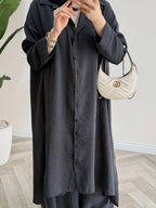 Ensemble long |Noir clair