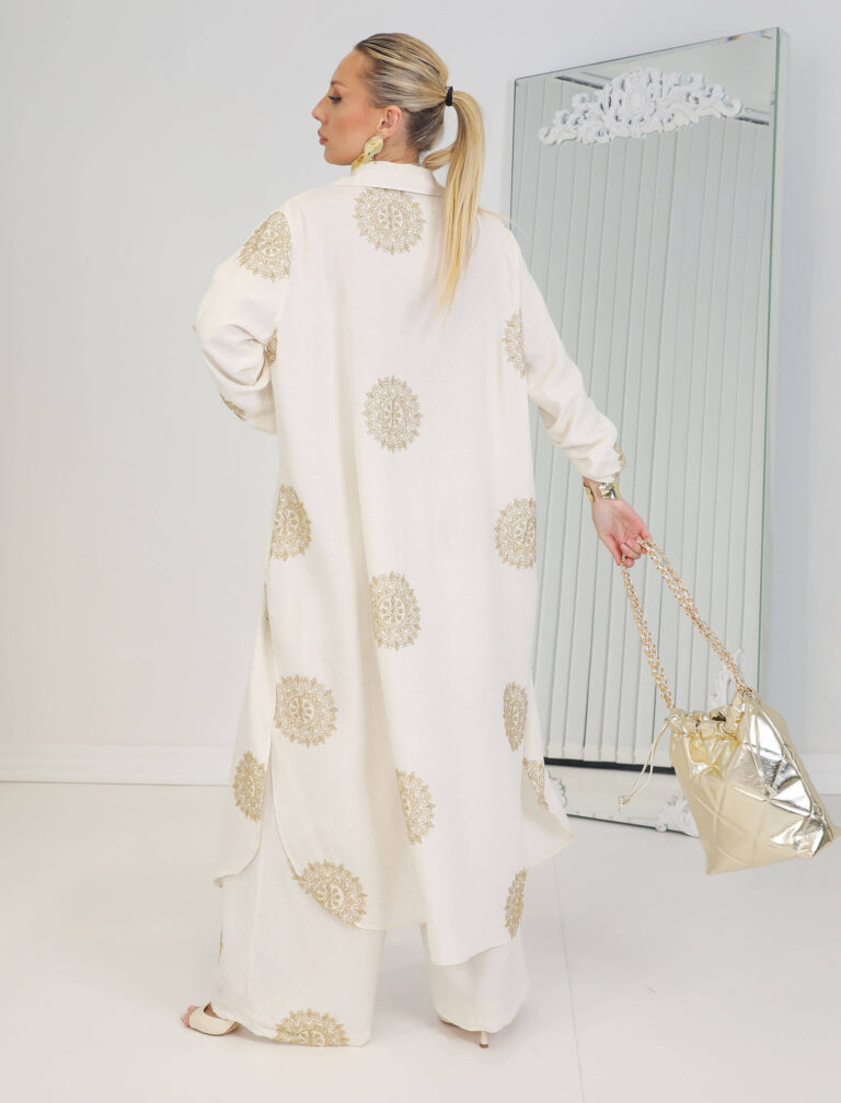 Ensemble Talya - Broderie Dorée 🎗