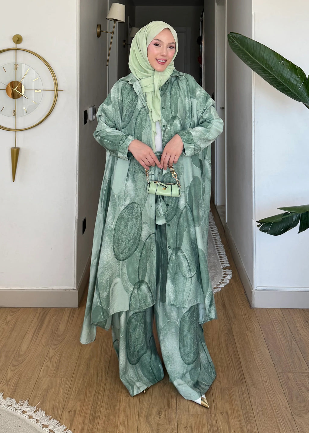 Ensemble Vert a motif