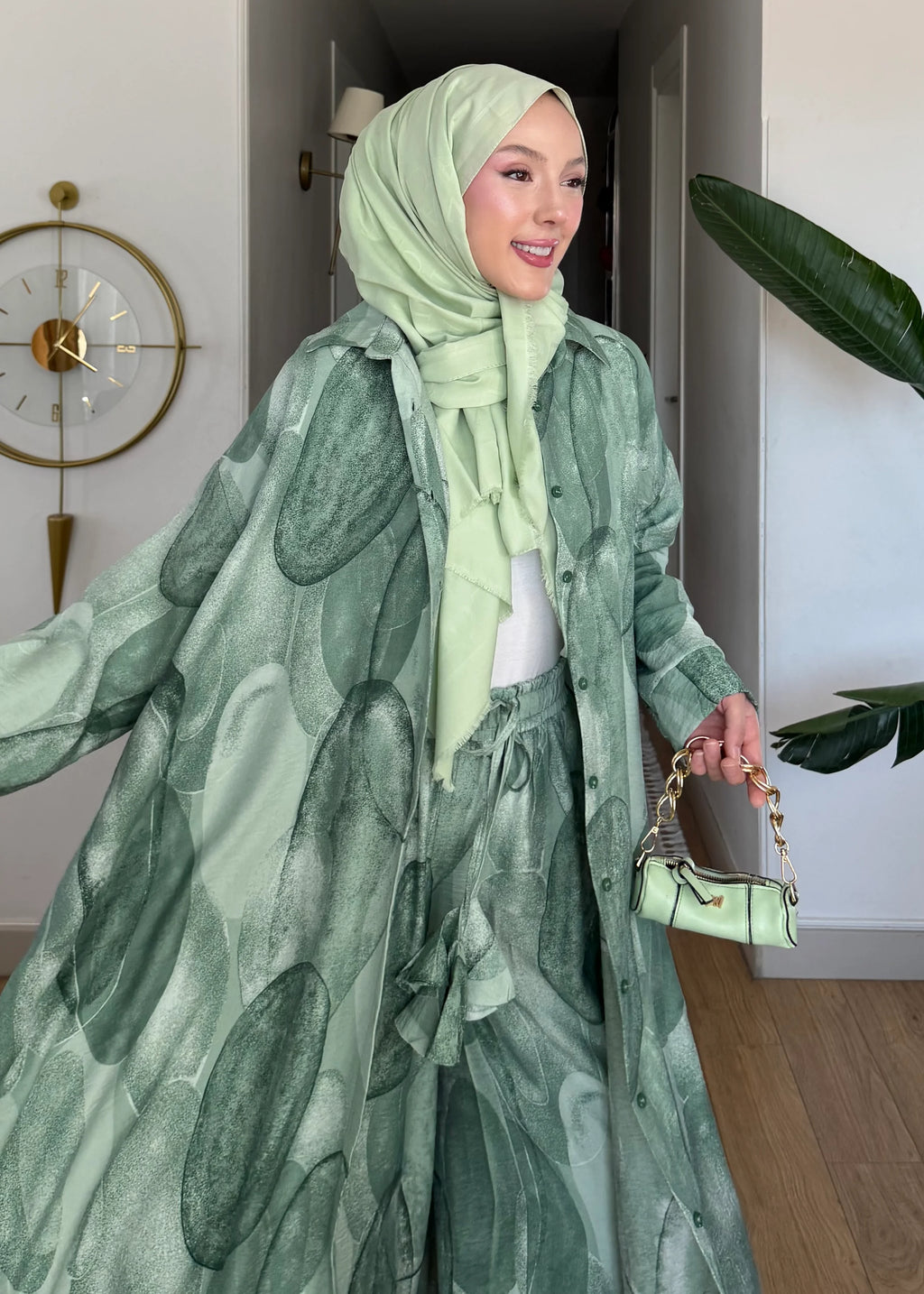 Ensemble Vert a motif