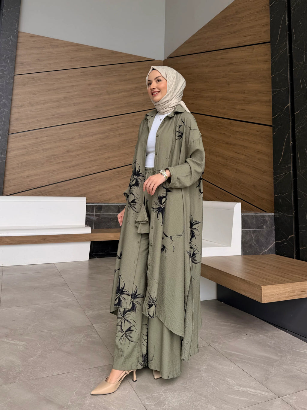 Ensemble motifs noirs |Vert
