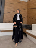 Ensemble motifs gris |Noir