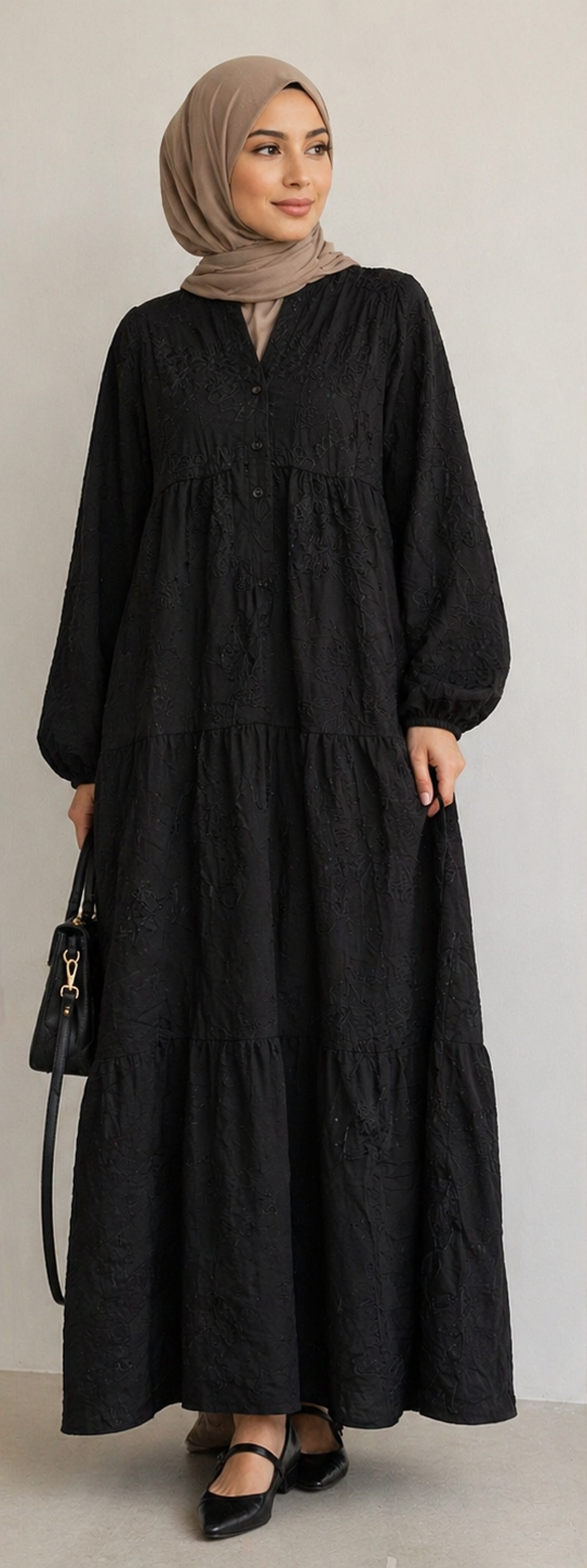 Robe Ayla |Noir
