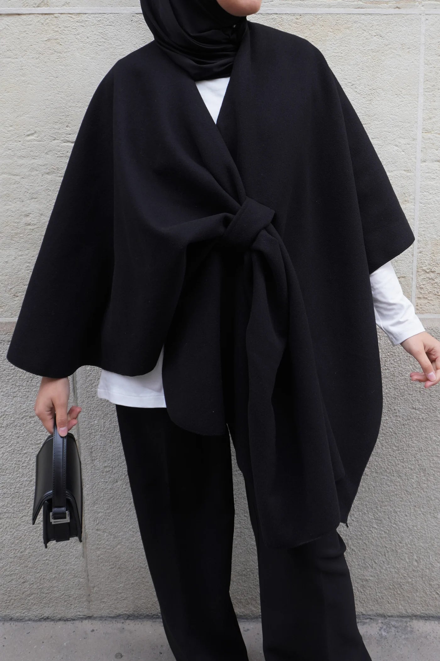 Poncho |Noir