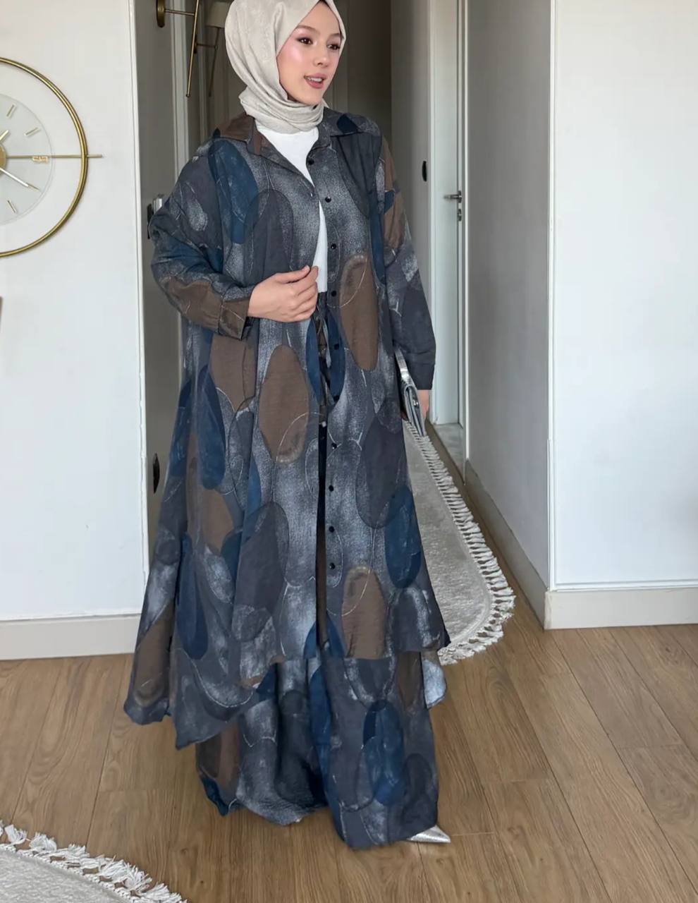 Ensemble |Bleu et Marron