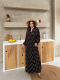 Robe à rayures |Bord et Beige